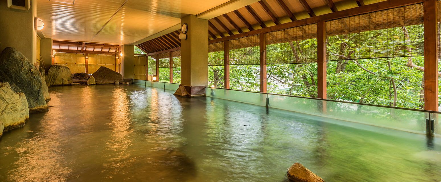 Tosuikyo峡露天浴池