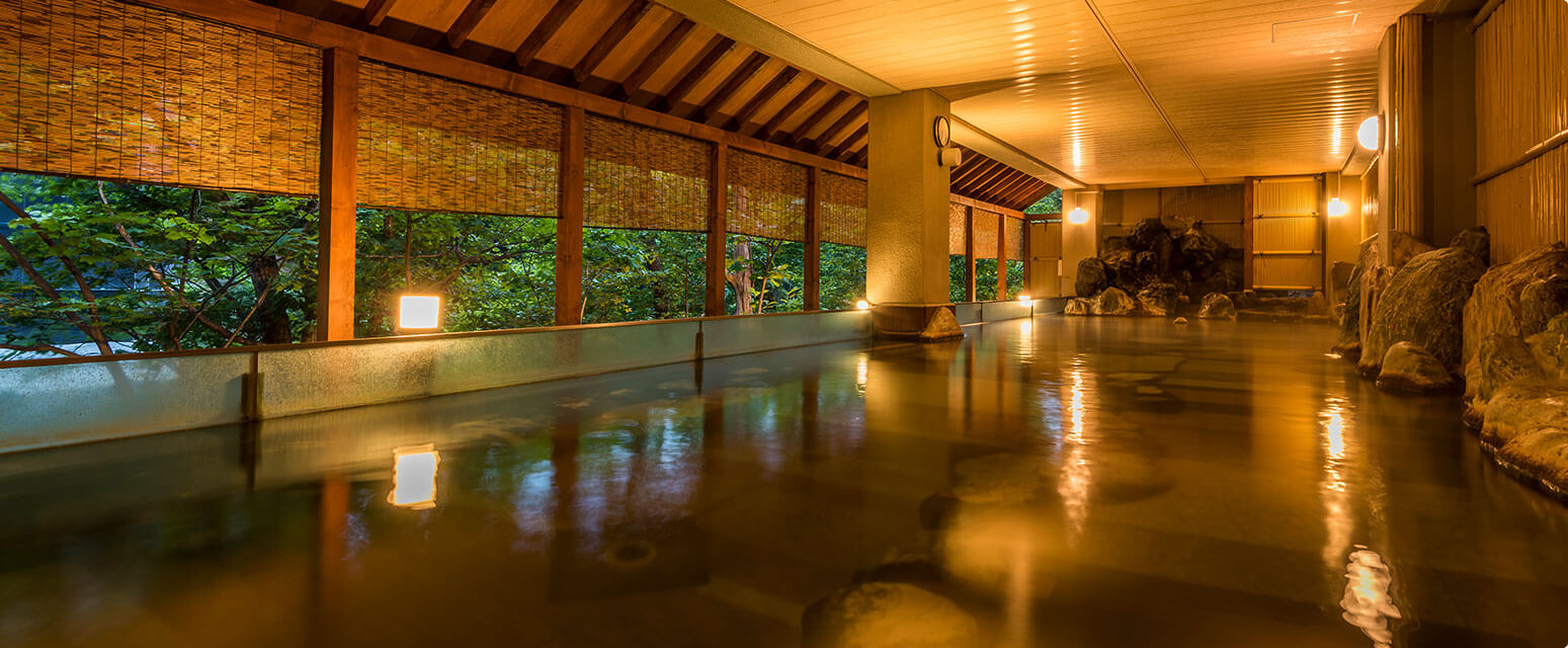 Tosuikyo峡露天浴池