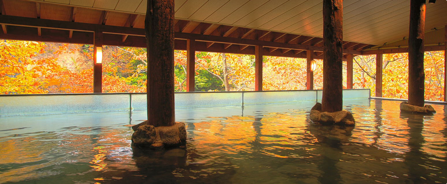 Tosuikyo峡露天浴池