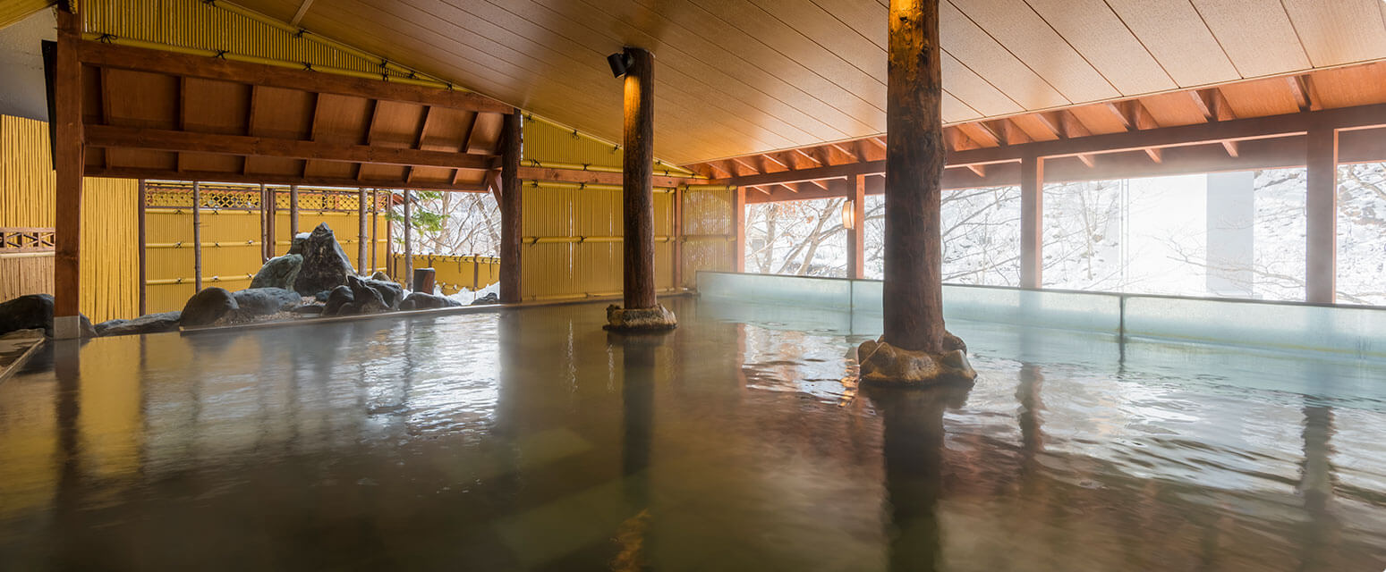 Tosuikyo峡露天浴池