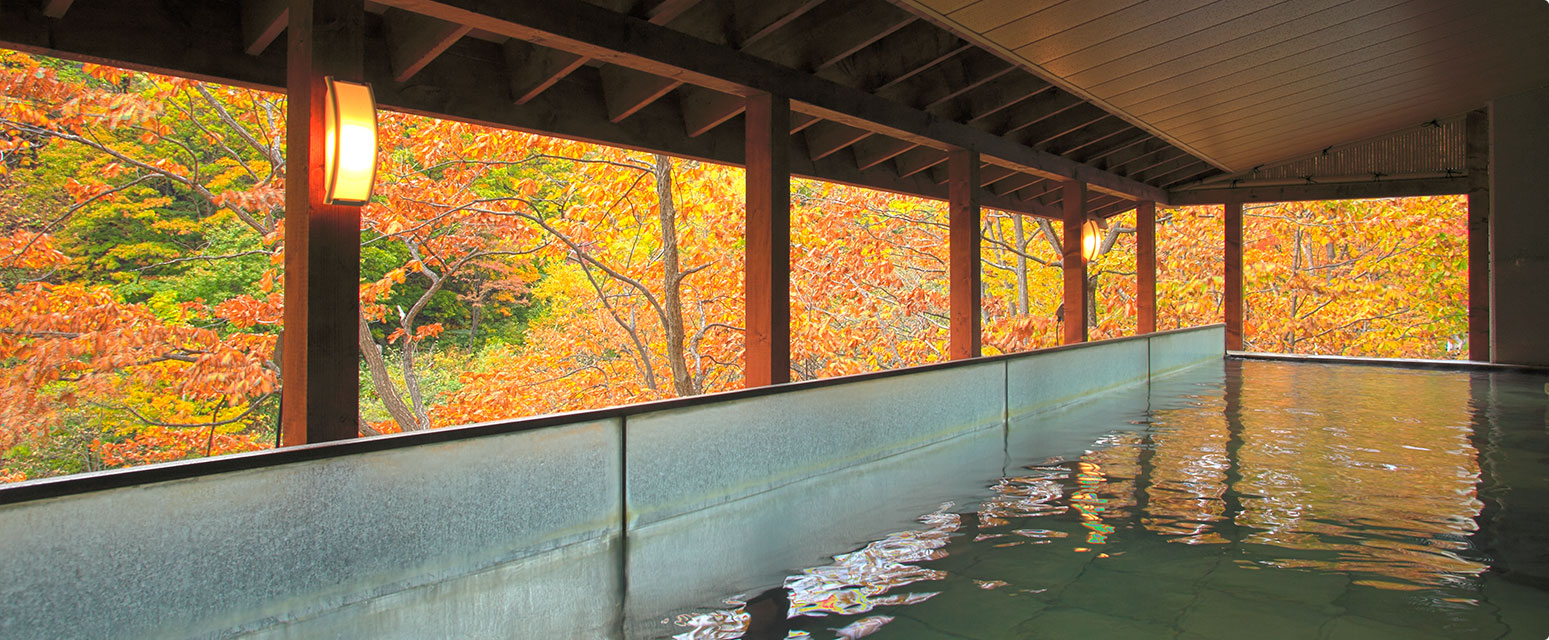 Tosuikyo峡露天浴池