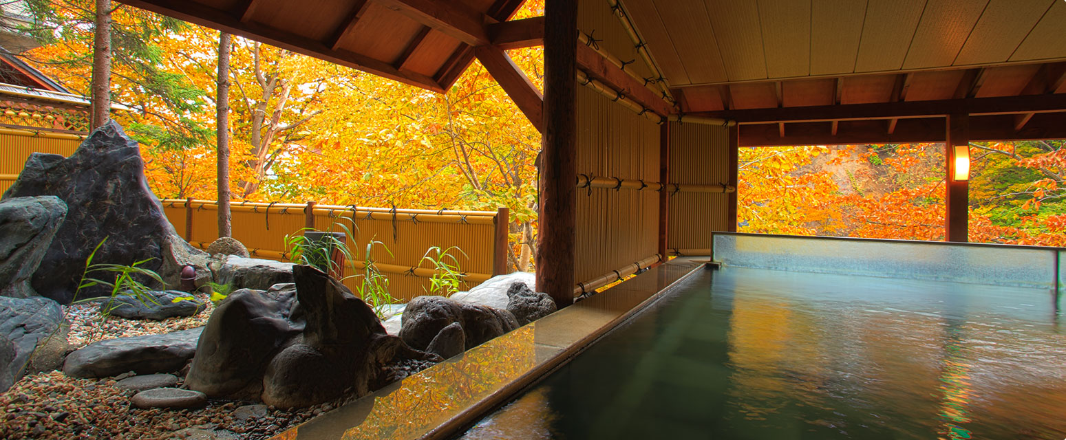 Tosuikyo峡露天浴池