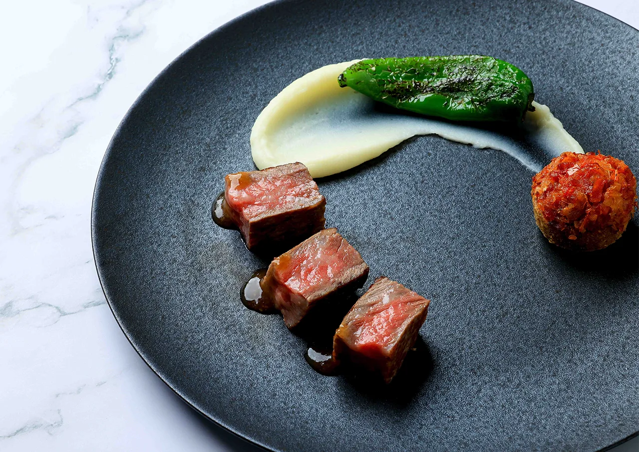 フレンチ懐石／夕食一例