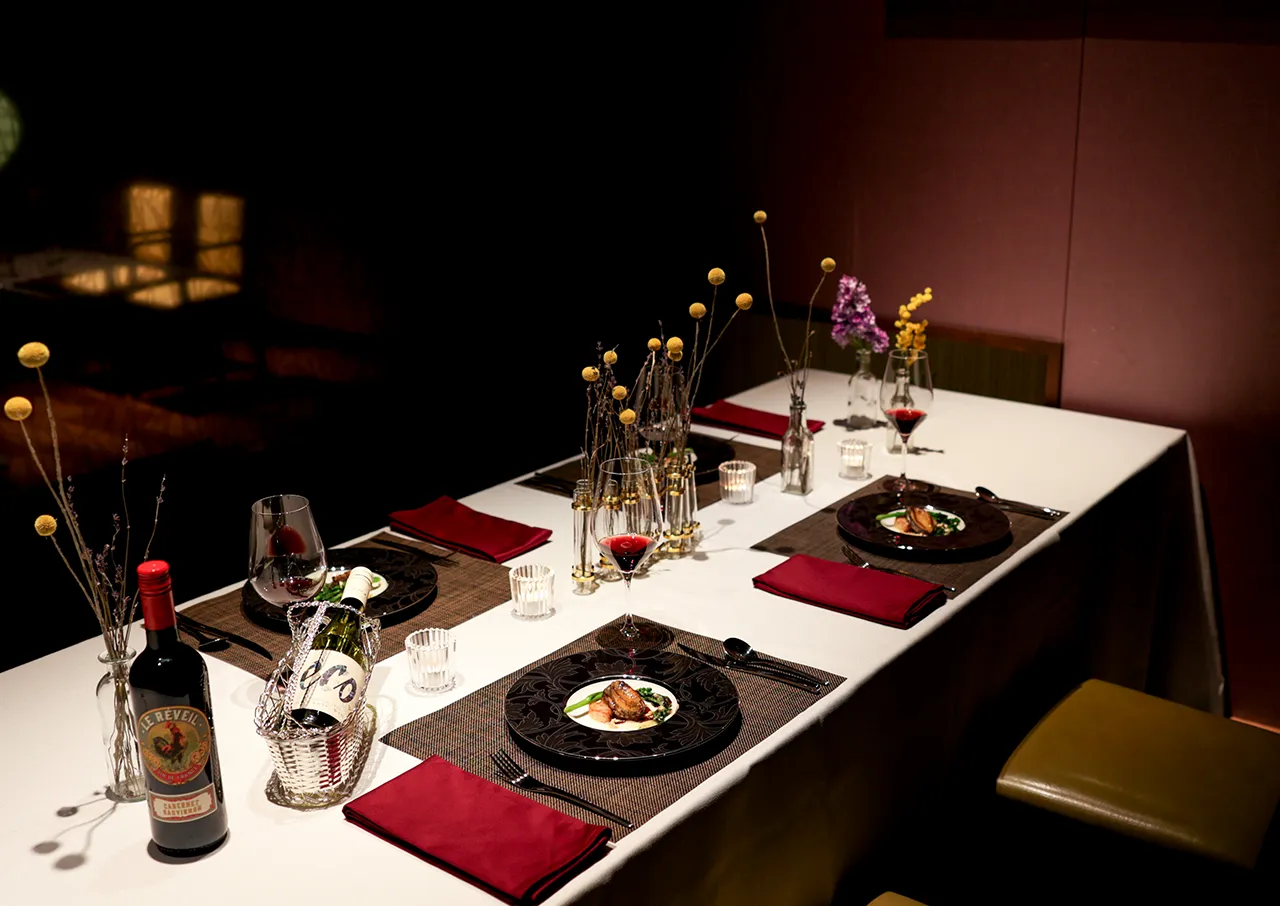 フレンチ懐石／ご利用シーン