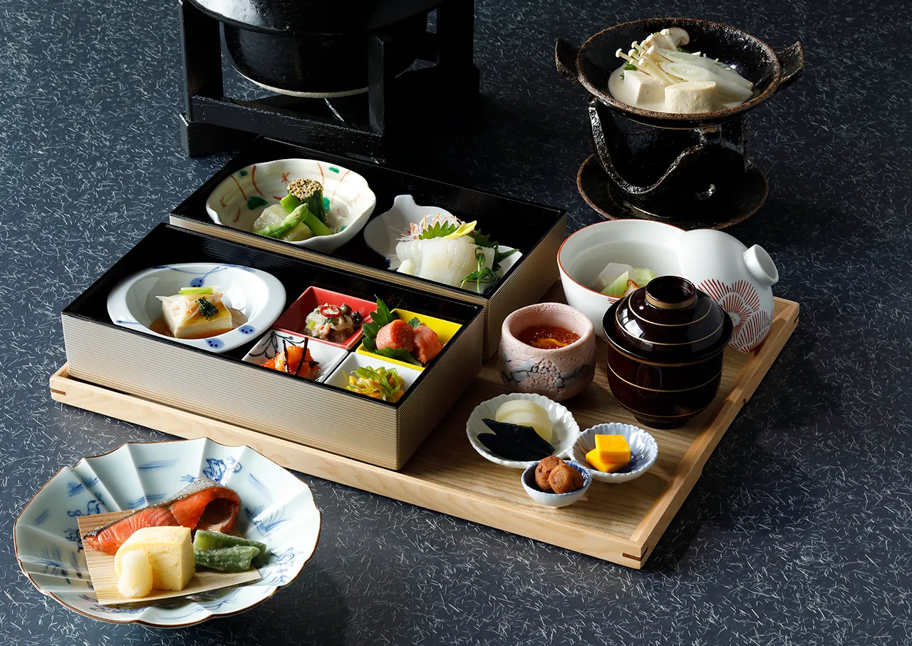 和会席／朝食一例