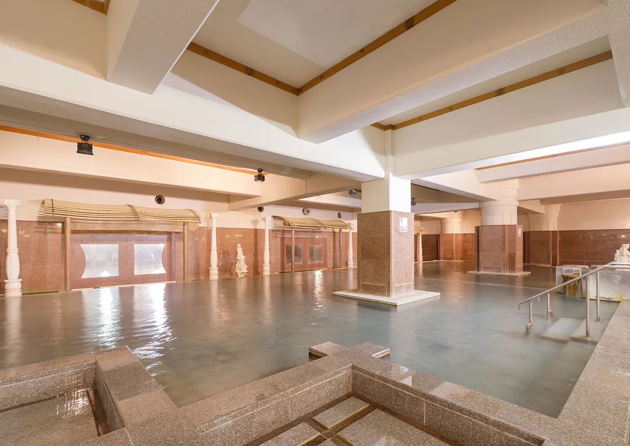 定山渓ビューホテル本館地下1・2F 湯酔郷／大浴場